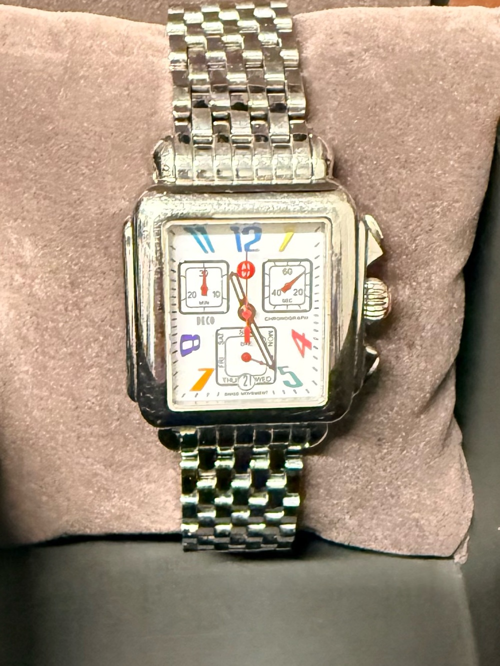 Michele Deco Chronograph Swiss Watch